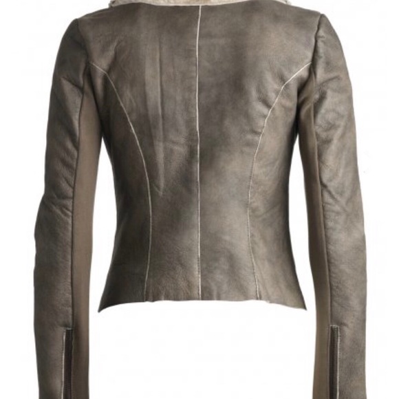 Muubaa Shearling Coat Jacket S/M - Picture 3 of 3